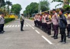 Apel Pengamanan Mediasi Bersama Warga Kp. Angkrong Berjalan Aman dan Tertib