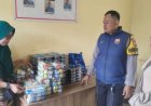 Bhabinkamtibmas Polsek Cikembar Polres Sukabumi Desa Cimanggu Monitoring Pembagian Makanan Bergizi untuk Warga di Posyandu Arjuna