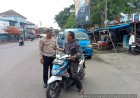 Polsek Palabuhanratu Laksanakan Pengaturan Lalu Lintas di Lokasi Sekolah dan Pasar, Wujudkan Kamseltibcar Lantas