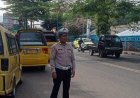 Polsek Palabuhanratu Polres Sukabumi Laksanakan Pengaturan Lalu Lintas di Titik Ramai Aktivitas Pagi