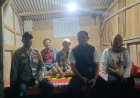 Bhabinkamtibmas Polsek Simpenan Sambangi dan Kontrol Satkamling di Kampung Selakopi