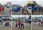 Polsek Cicurug Laksanakan Gatur Lalu Lintas di Titik Rawan Kemacetan