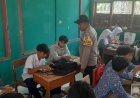 Polsek Nyalindung Laksanakan Police Goes to School di SMPN 1 Nyalindung, Monitoring Pembagian Makanan Bergizi (MBG)