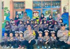 Polsek Nyalindung Gelar Kegiatan Polisi Sahabat Anak di TK dan PAUD Desa Nyalindung