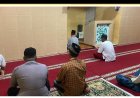 Polsek Cikidang Laksanakan Safari Subuh di Masjid Jami Huda Desa Nangkakoneng