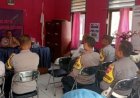 Kapolsek Cicurug Polres Sukabumi Pimpin Apel Pagi, Tekankan Disiplin dan Kekompakan Personel dalam Pelayanan Masyarakat