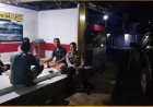Bhabinkamtibmas Polsek Cisolok Polres Sukabumi Sambangi Pos Satkamling, Ajak Warga Tingkatkan Kewaspadaan