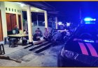 Polsek Cisolok Polres Sukabumi Gelar Patroli Biru Antisipasi Gangguan Kamtibmas di Malam Hari