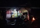 Bhabinkamtibmas Polsek Nyalindung Kontrol Pos Satkamling, Ajak Warga Aktif Jaga Kamtibmas