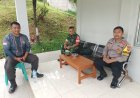 Sinergita TNI Polri di Nyalindung sukabumi , sambang warganya ciptakan kondusifitas