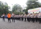 Apel Kesiapsiagaan Tanggap Darurat Bencana Hidrometeorologi Polres Sukabumi Bersama Forkopimda Kabupaten Sukabumi