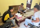 Bhabinkamtibmas Polsek Nyalindung Polres Sukabumi Laksanakan Sambang Warga dan Himbauan Kamtibmas