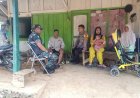 Sinergitas TNI Polri di Nyalindung Sukabumi sambang warganya sampaikan pesan kamtibmas