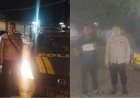 Patroli Dialogis Polsek Palabuhanratu Jaga Kondusivitas Malam Hari