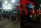 Bhabinkamtibmas Polsek Cikidang Sambangi Pos Satkamling, Ajak Warga Tingkatkan Kewaspadaan