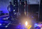 Patroli malam antisipasi kriminalitas oleh Polsek simpenan Polres sukabumi