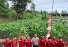 Bhabinkamtibmas Polsek Cisolok Dukung Edukasi Pertanian Pelajar SMK Bhayangkara