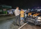 Patroli Malam antisipasi kriminalitas oleh Polsek Cikembar Polres sukabumi
