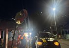 Patroli malam antisipasi kriminalitas oleh Polsek Kalibunder polres sukabumi