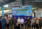 Polsek Cisolok Polres Sukabumi Hadiri Kegiatan Bersih-Bersih Pantai “Jabar Raksa Sagara” Tahun 2025 Bersama TNI AL dan DKP Jawa Barat