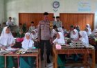 Polsek Cidahu Polres Sukabumi Monitoring Program Makan Bergizi Gratis di MI Sirojul Aulad