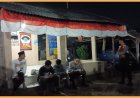 Polsek Cikembar Sambangi Pos Satkamling Desa Kertaraharja, Ajak Warga Perkuat Keamanan Lingkungan