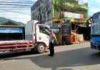 Polsek Cikembar Laksanakan Gatur Lalin Pagi di Titik Rawan Macet