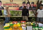 Kader Gerindra Gotong Royong Bantu Warga Terdampak Banjir di Medan
