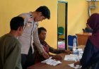 Polsek Ciemas Polres Sukabumi Monitoring Penyaluran BLT Kesra 2025 Di Desa Ciemas