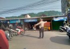 Polsek Cikembar Polres Sukabumi Gelar Gatur Lalin Pagi Hari di Titik Rawan Macet, Arus Lalu Lintas Terpantau Lancar