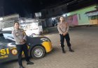 Patroli Biru dan Pos Kamling, Polsek Caringin Tingkatkan Kamtibmas