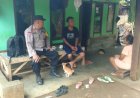 Polri Untuk Masyarakat, Bhabinkamtibmas Polsek Kalapanunggal Polres Sukabumi sambang warganya sampaikan pesan Kamtibmas