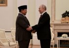 Temui Putin di Moskow, Prabowo Bahas Penguatan Perdagangan RI-Rusia