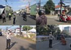 Pospam Simpang Caringin Polres Sukabumi Pastikan Situasi Aman dan Lalu Lintas Lancar dalam Ops Lilin Lodaya 2025
