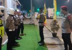 Apel Malam Pos Terpadu Exit Tol Parungkuda, Kapos Terpadu Tekankan Tanggung Jawab dan Pelaporan SOT Polsek Parungkuda Polres Sukabumi