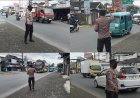 Pospam Caringin Polres Sukabumi Laksanakan Gatur Lalin Ops Lilin Lodaya 2025, Arus Lalu Lintas Terpantau Lancar