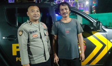 Patroli Malam Polsek Palabuhanratu Polres Sukabumi Perketat Pengawasan dan Imbau Warga Tingkatkan Kewaspadaan