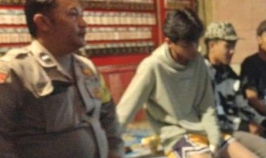 Polsek Cikidang Pores Sukabumi Laksanakan Sambang Satkamling, Warga Diajak Proaktif Jaga Kamtibmas