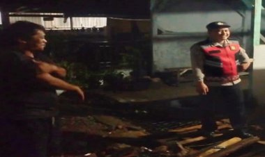 Patroli Malam Polsek Cisolok Untuk Ciptakan Harkamtibmas