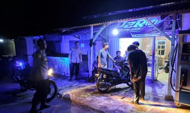 Polsek Kalibunder Polres sukabumi Laksanakan Kontrol Satkamling, pastikan wilayah kondusif