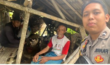 Bhabinkamtibmas Polsek Gegerbitung di Desa Buniwangi Laksanakan Anjangsana/DDS Bersama Warga