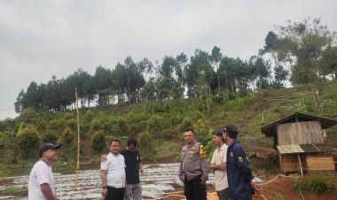 Bhabinkamtibmas Polsek Kalibunder di Balekambang Laksanakan DDS dan Sosialisasi Ketahanan Pangan