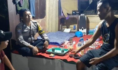 Polsek Cidahu Polres Sukabumi Perkuat Sinergitas dengan Warga Melalui Sambang Satkamling