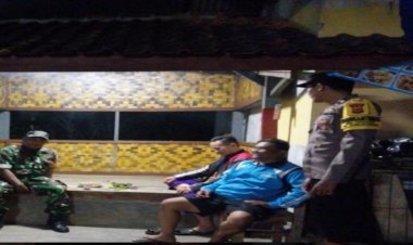 Polsek Kalapanunggal Sambang dan Kontrol Satkamling, Wujudkan Lingkungan Aman dan Kondusif