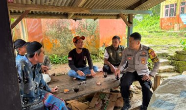 Polsek Kalibunder Laksanakan DDS Bhabinkamtibmas Desa Cimahpar, Jaga Kamtibmas Jelang Pilkades