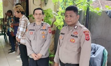 Polsek Cikembar Polres Sukabumi Amankan Ibadah Natal di Gereja Pantekosta Jemaat Sion, Wujudkan Ibadah Aman dan Kondusif