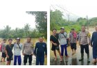 Polsek Ciemas Polres Sukabumi Laksanakan Pengecekan Lokasi Banjir, Pastikan Warga selamat dan hati hati