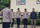 Kapolsek Gegerbitung Polres Sukabumi Pimpin Apel Pagi, Tekankan Disiplin dan Profesionalisme Personel