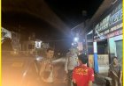 Polsek Nagrak Laksanakan Patroli Biru Jaga Kondusifitas Wilayah