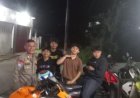 Polsek Cidahu Polres Sukabumi Gelar KRYD dan Patroli Biru, Antisipasi Kejahatan dan Gangguan Kamtibmas